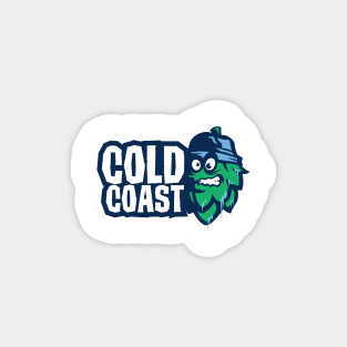 playful cold beer Sticker